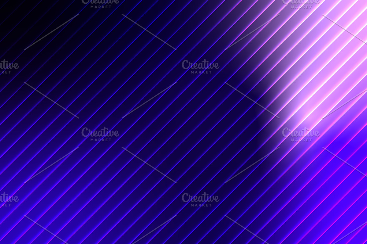 Neon Diagonal Gradient Lines, a Background Graphic by Design Store (Photo 3 of 3)
