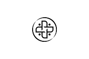 Minimalist Medical Health Logo, a Branding & Logo Template by Luxury Logos (Thumbnail 3 of 4)