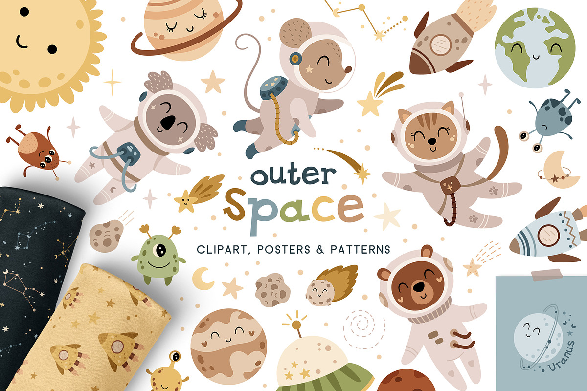 Kids Bundle - graphic collections, an Illustration by JulzaArt (Photo 2 of 16)
