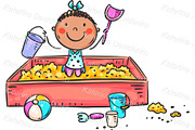 Cartoon kids on playground clipart, a Person Illustration by Bubert Art (Thumbnail 4 of 7)