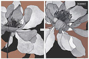 Dark Academia Floral Pattern, a Pattern Graphic by likorbut (Thumbnail 3 of 12)