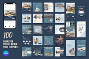 100 Animated Real Estate Canva, a Social Media Template by TheBrightGrap (Thumbnail 1 of 6)