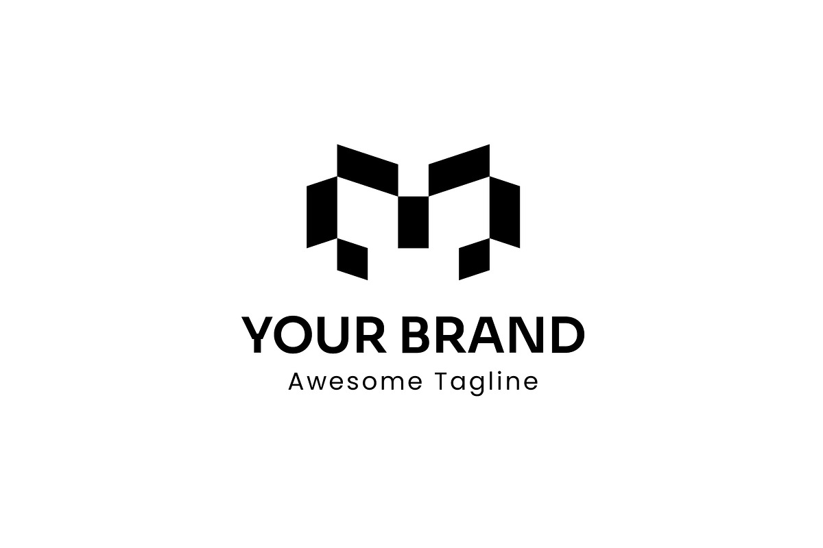 Construction Logo Template-Letter M, a Templates & Theme by Dorst Branding (Photo 2 of 3)