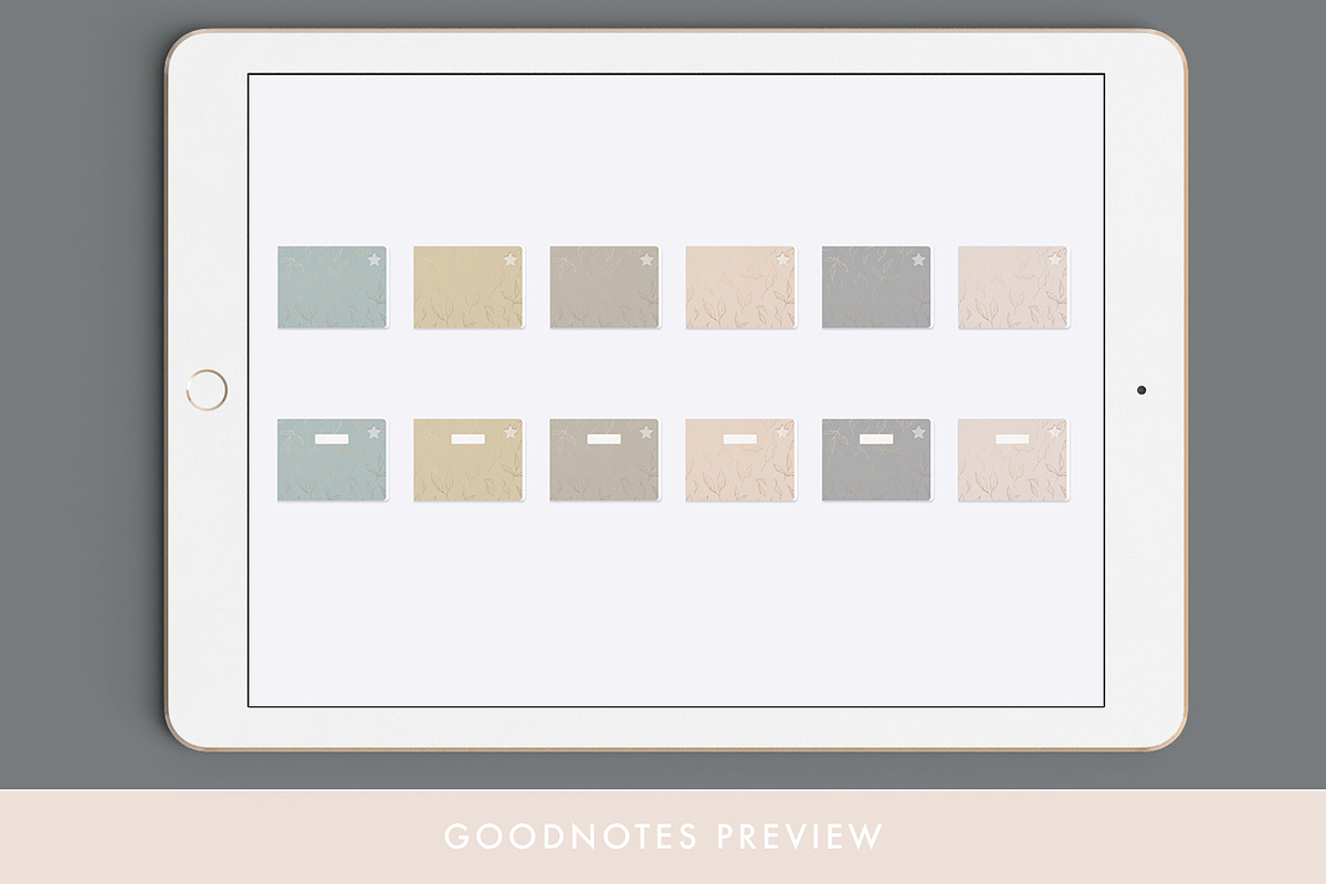 Floral Goodnotes Covers Landscape, a Stationery Template by By Lef Planning (Photo 4 of 5)