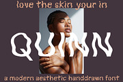 Quinn an aesthetic handlettered font, a Handwritten Font by Eryn Rose Design (Thumbnail 1 of 15)