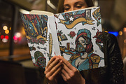 Post apocalyptic old school tattoo, a Background Graphic by intueri (Thumbnail 4 of 7)
