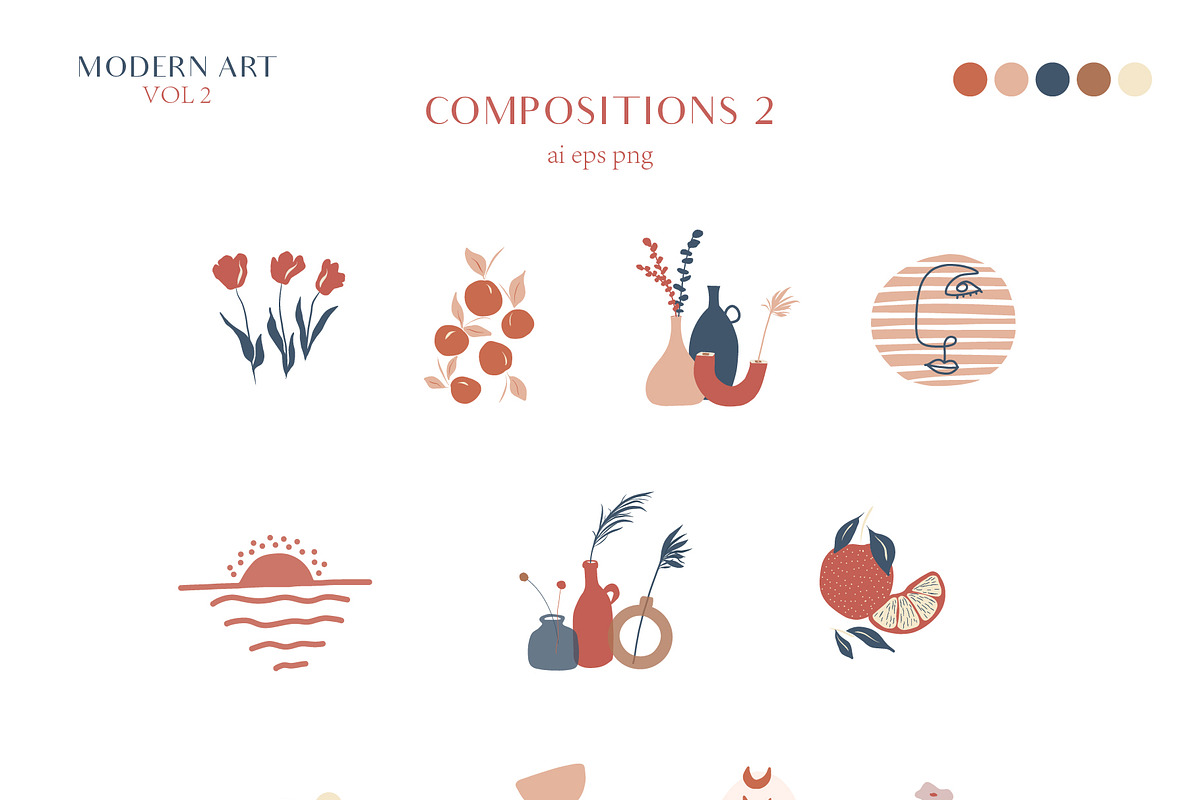 Abstract Prints Shapes Graphics vol2, an Object Graphic by Kaya Fonts (Photo 19 of 20)