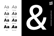 CapturaNowCore Sans Serif Font Thin, a Sans Serif Font by TypeThis!Studio (Thumbnail 4 of 7)