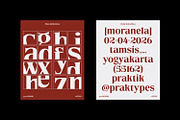 PRAK Moranela - Timeless Display, a Serif Font by Healltica.std (Thumbnail 2 of 20)