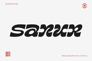 Sanur Font Duo Regular & Italic