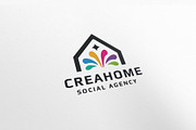 Crea Smart Ideas Home Logo, a Branding & Logo Template by Design_Planet (Thumbnail 1 of 4)