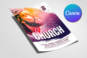 Jesus Church Flyer Template, a Flyer Template by Psd Templates (Thumbnail 3 of 3)