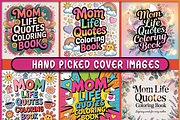 Mom Life Quotes Coloring Book, a Decorative Illustration by Ink Gallery (Thumbnail 6 of 6)