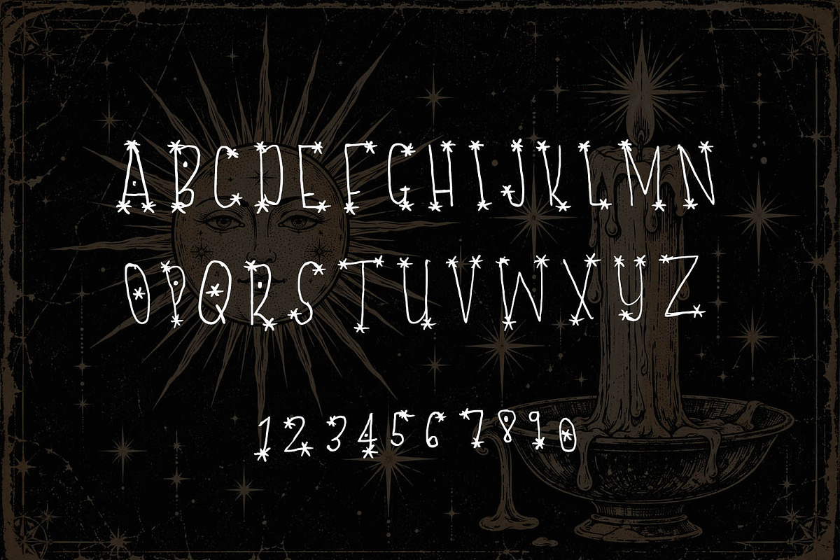 Twilight - Whimsical Hand Drawn Font, a Handwritten Font by Aurum Creative (Photo 4 of 7)