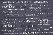 Hand Drawn Text Dividers Vector, a Graphic by The Pen and Brush (Thumbnail 2 of 2)