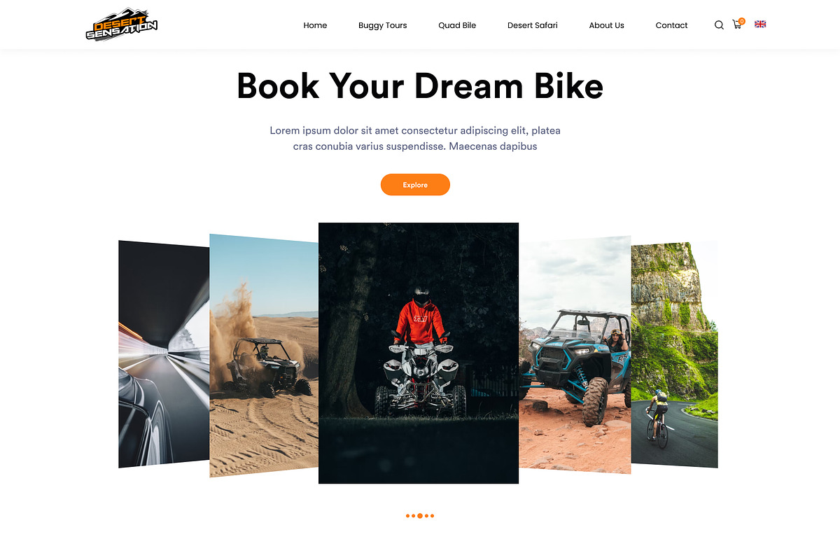 Bike Rental & Booking Figma Template, an UI Kit Template by ArtGalaxy (Photo 5 of 5)