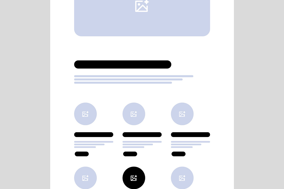 Website Landing Page Wireframe, a Landing Page Template by ContestDesign (Photo 4 of 6)