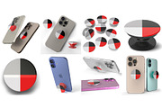 PopSockets Mock-up, an iPhone Mockup by Colatudo Store (Thumbnail 2 of 8)