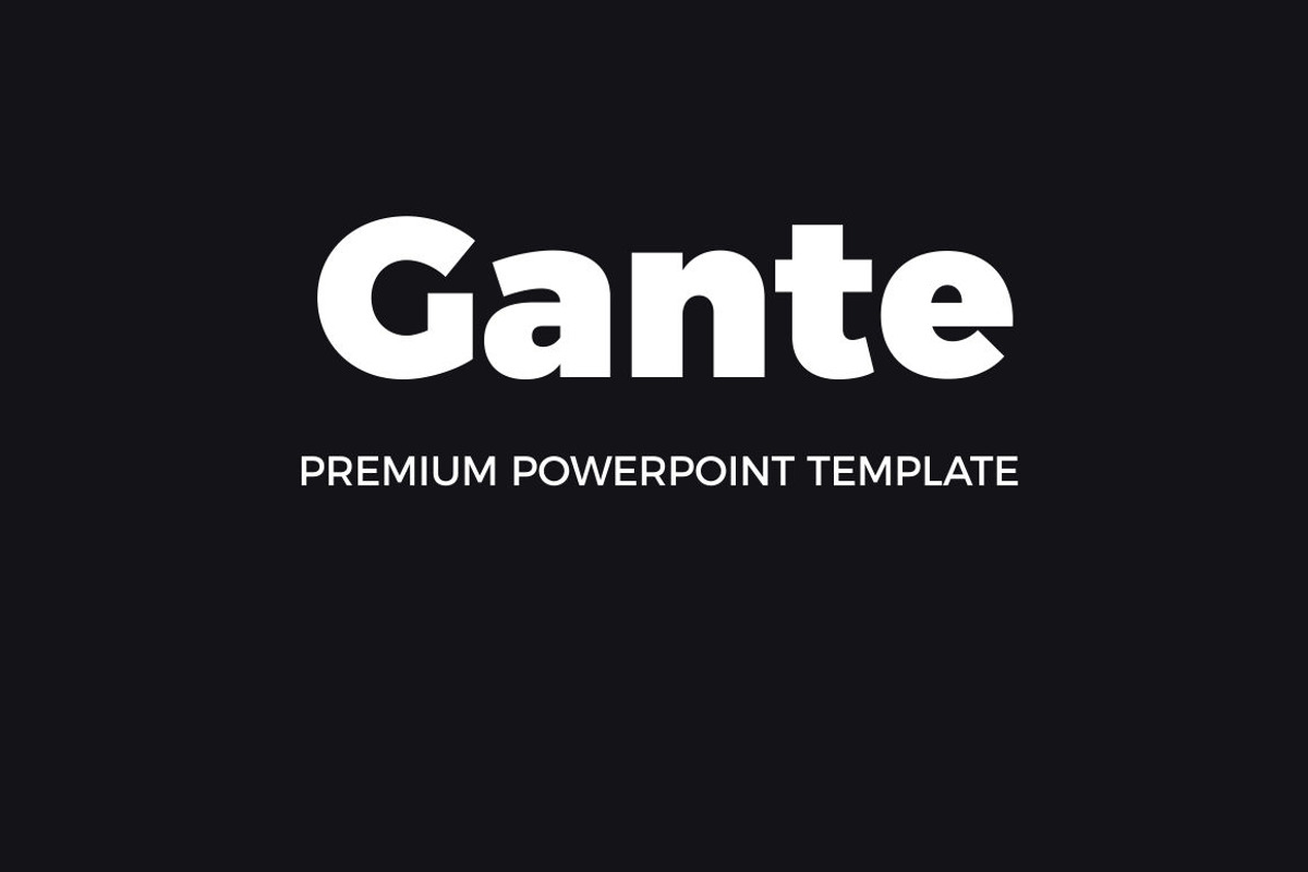 Gante - Powerpoint Template, a Presentation Template by Mikokit (Photo 3 of 14)