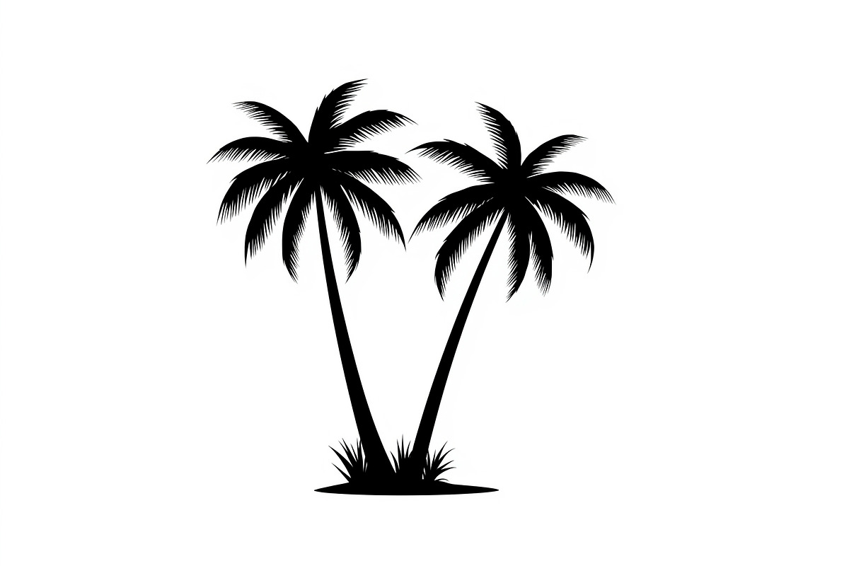 Tropical Palm Tree Silhouette Bundle, an Illustration by Amazin_art (Photo 18 of 21)