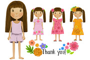 Dresses for girls, an Illustration by Ulia Li Lu (Thumbnail 4 of 4)