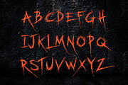 Horaz Genic - Raw Grunge Horror Font, a Handwritten Font by HypeWorksCo (Thumbnail 14 of 15)
