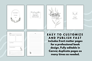 Gratitude Journal Template for Canva, a Magazine Template by Self Publishing Magic (Thumbnail 2 of 2)