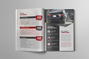 Car Wash Catalog Template, a Brochure Template by VectStock (Thumbnail 4 of 6)