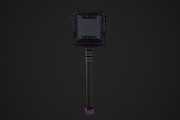 Cyberpunk Hammer, an Object 3D Model by Midgardians (Thumbnail 2 of 10)