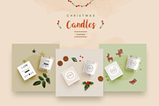 Christmas Candle Scene Creator, a Packaging Mockup by SHOOM HOUSE (Thumbnail 2 of 10)