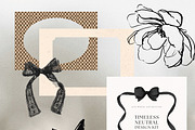Timeless Neutral Design Kit, a Decorative Illustration by PeDe Designs (Thumbnail 3 of 15)