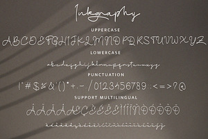 Inkgraphy Handwritten Script Font