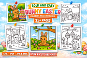Bold & Easy Bunny Easter, a Seasonal Illustration by Design Station (Thumbnail 1 of 3)