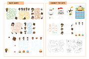 Pirate cartoon set of activity games, an Education Illustration by Ksenya Savva (Thumbnail 7 of 10)
