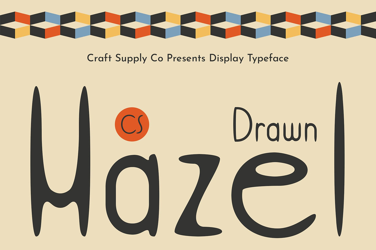 CS Hazel Drawn, a Sans Serif Font by Craft Supply Co. (Photo 1 of 8)