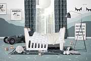 Baby Crib Nursery Mockup Collection, a Household Mockup by creatsy5 (Thumbnail 10 of 22)