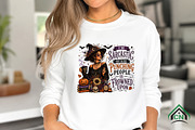 Funny Witch Halloween Sublimation, a Seasonal Illustration by Craft Nest (Thumbnail 3 of 5)