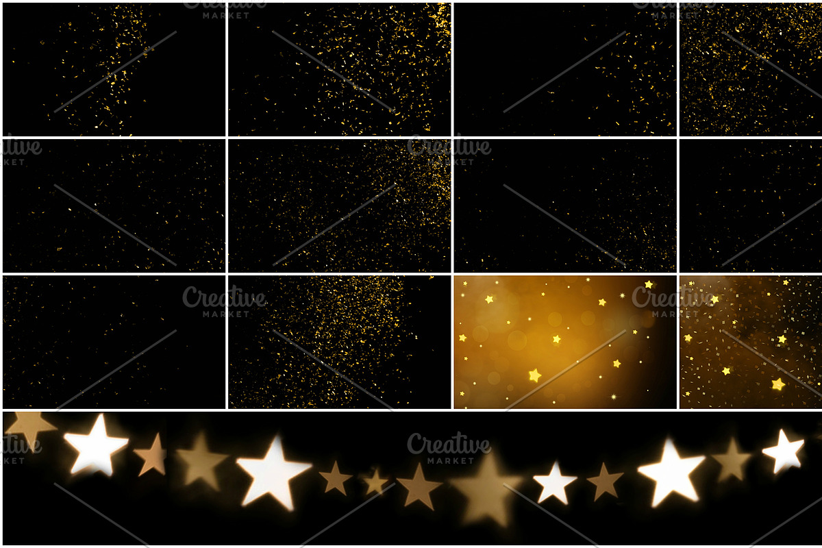 Christmas sparkler overlays package, an Object Graphic by ArtuscoDesign (Photo 6 of 6)