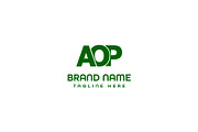 Letter AOP Logo Design Vector, a Branding & Logo Template by Abir Hossain Waffi (Thumbnail 1 of 4)