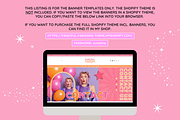 Cute Shop Banner Templates, a Shopify Template by SunshineStudioBoutique (Thumbnail 4 of 7)