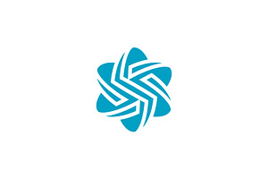 Letter S with abstract orbit logo, a Branding & Logo Template by Rasagama Studio