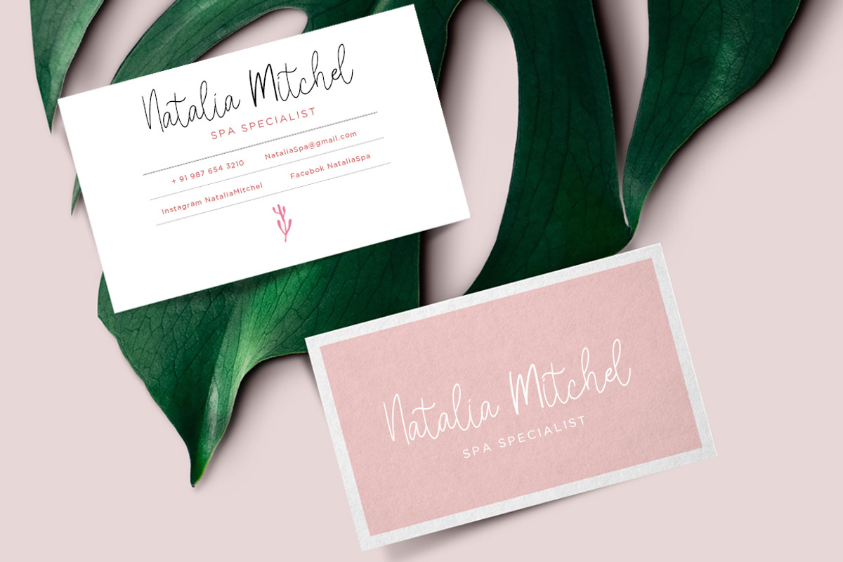 Anisaly Business Font preview 3