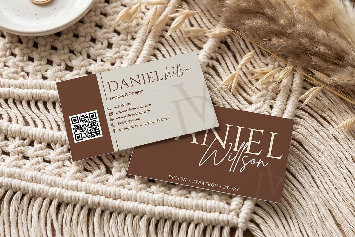 Elegant Business Card Canva Template, a Business Card Template by Arslan (Photo 2 of 6)