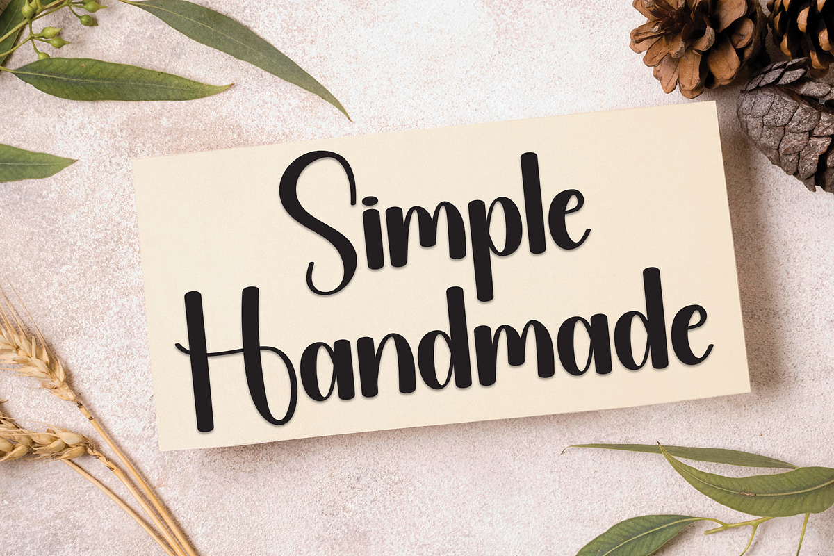 Brother | Script Font, a Handwritten Font by Scratchones (Photo 4 of 9)