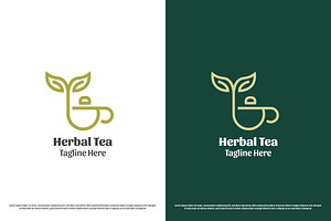 Herbal Drink Medic Logo Design Icon, a Branding & Logo Template by Morvana Crew