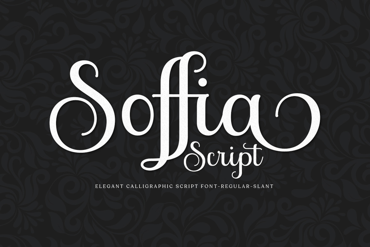 Soffia Script, a Script Font by Zane Studio (Photo 1 of 10)