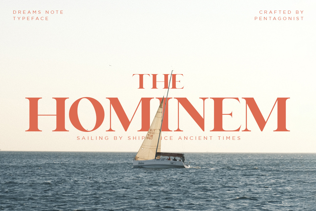 Dreams Note | Family Serif Font, a Serif Font by Pentagonistudio (Photo 8 of 10)