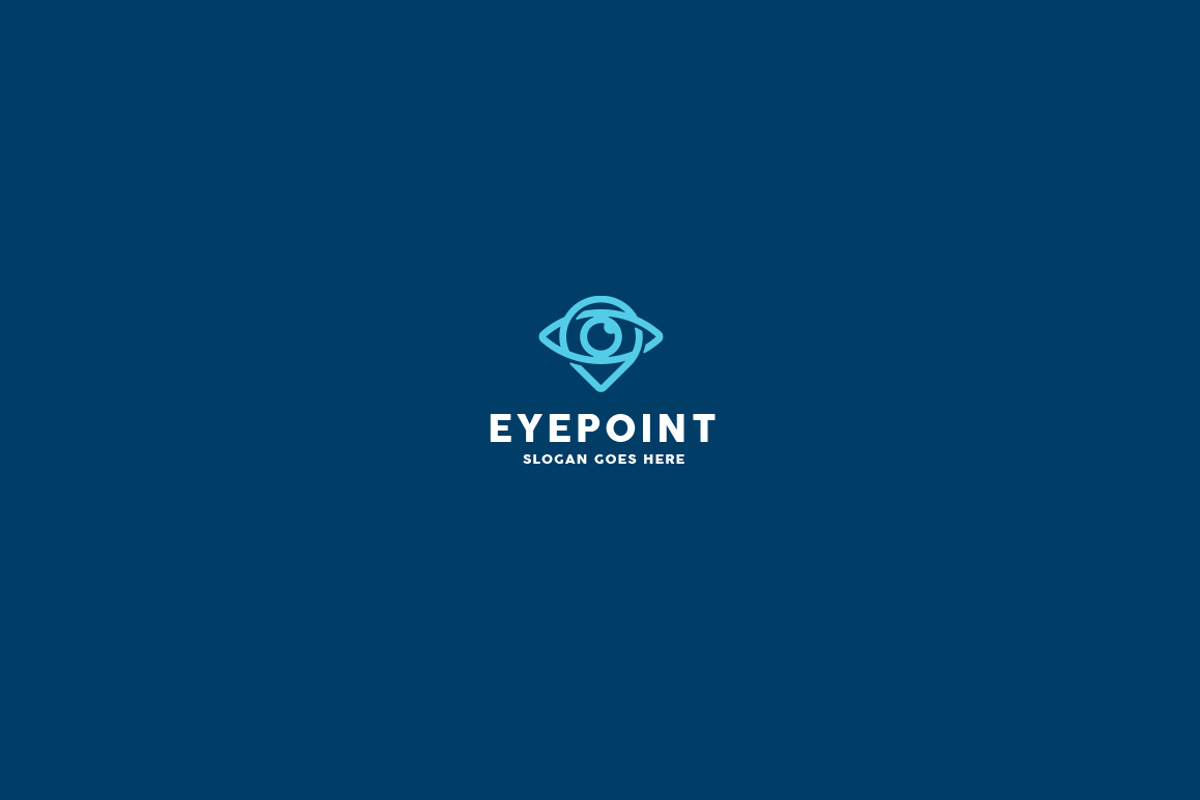 Eye Point Logo Template, a Branding & Logo Template by Rudy-design