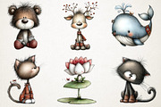 Animals Minimalist Cartoon Sublimati, an Illustration by RobertsArt (Thumbnail 3 of 7)
