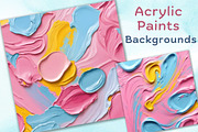 Classical Acrylic Paints Backgrounds, a Background Graphic by Catchy Ideaz (Thumbnail 1 of 3)